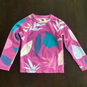 Tea Collection Kids Rashguard - Purple and Blue